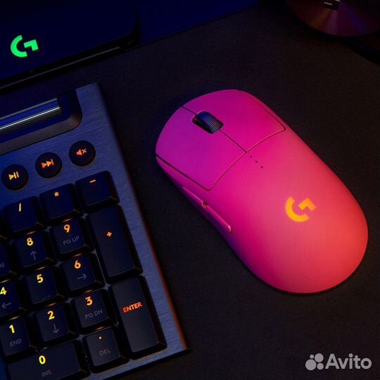 Logitech G Pro X Superlight Pink Игровая мышь