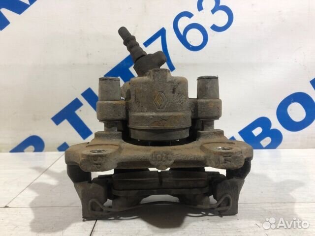 Суппорт передний левый renault logan 2 1.6 мт седа