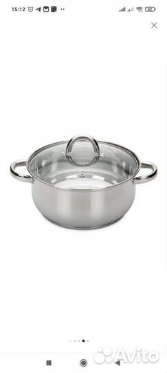 Кастрюли новые