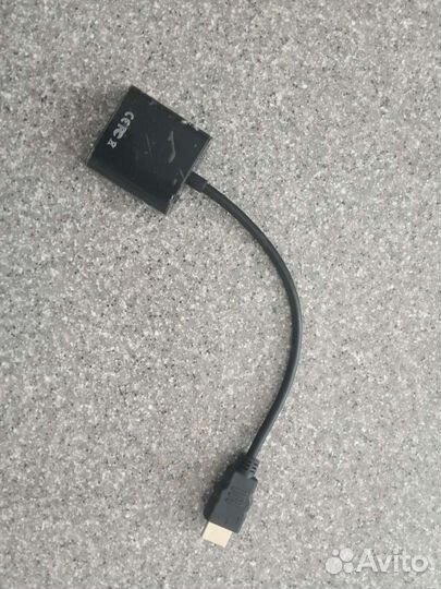 Переходник hdmi vga