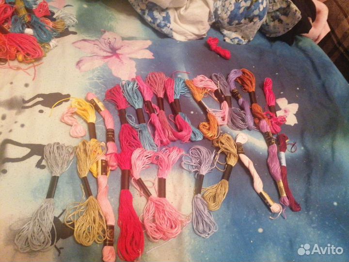 Нитки мулине