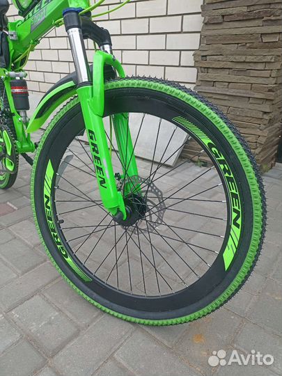 Новый складной 24 колеса,15 рама,21 скорость