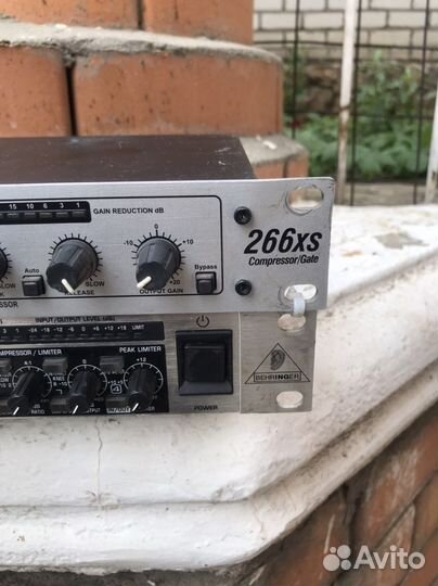 Звуковой компрессор dbx 266xs