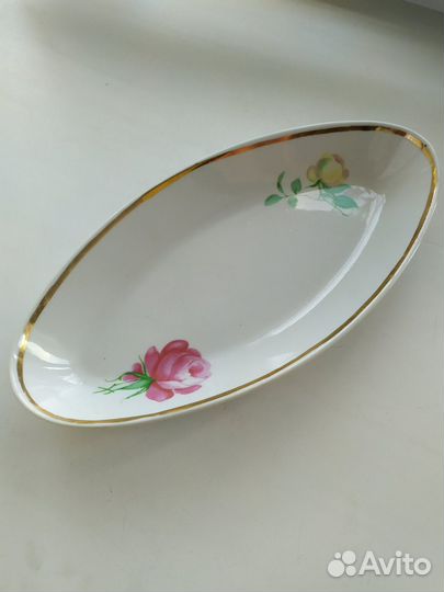 Селедочница фарфоровая СССР