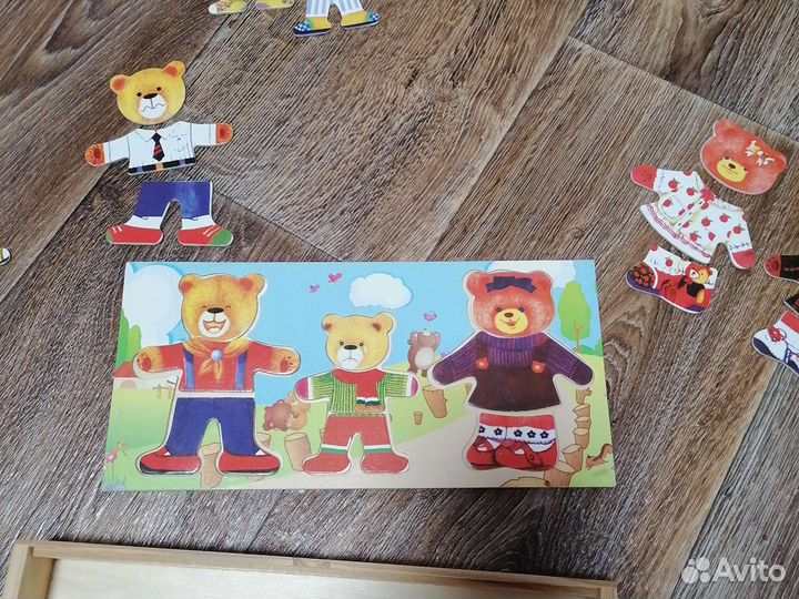 Развивающие деревянные игры