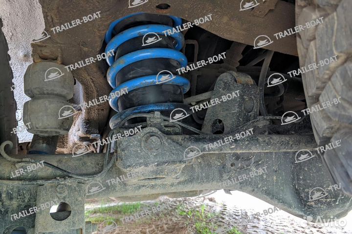 Пневмоподвеска BlackStone L PRO Mitsubishi Pajero 4 2006-XX, задняя, 52105