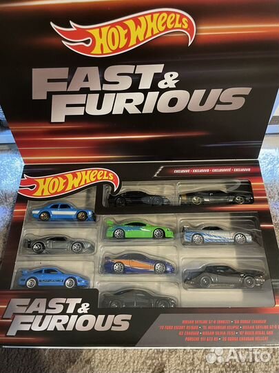 Hot wheels fast and furious 10pack