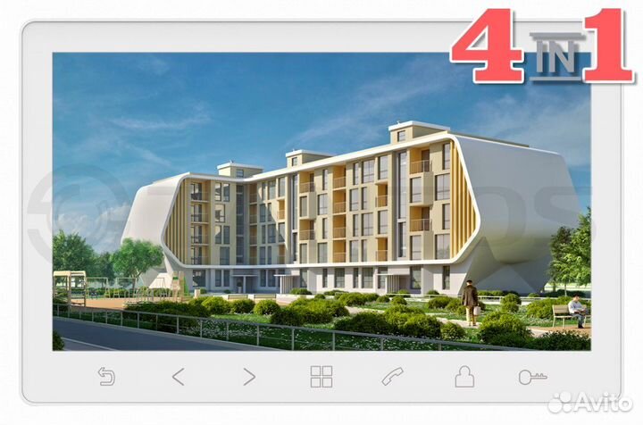 Монитор цветного видеодомофона Prime HD SE