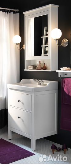 Мебель в ванную Тумба, Раковина, Зеркал IKEA