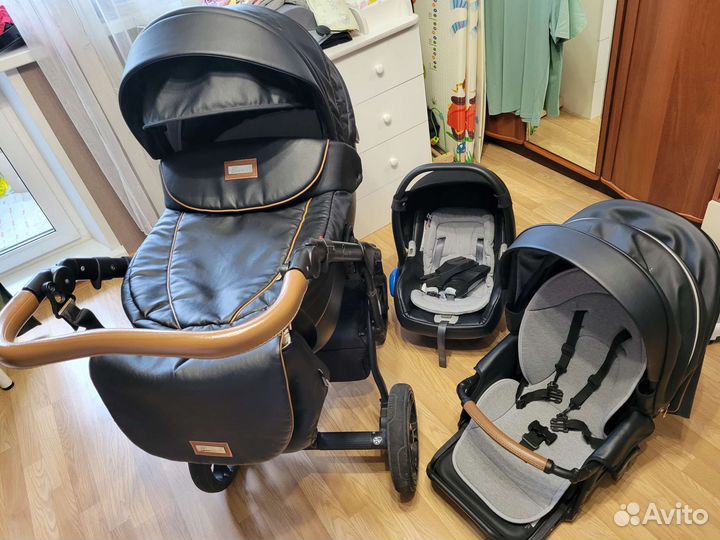 Коляска roan bass soft 3 в 1