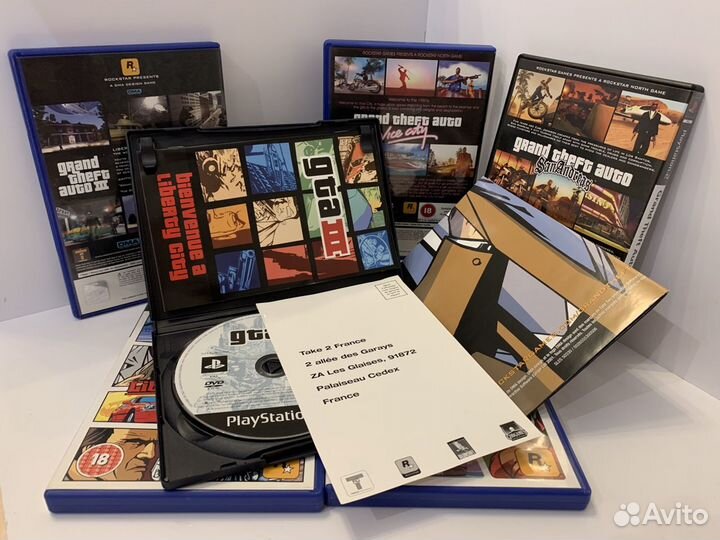 GTA коллекция - PlayStation 2