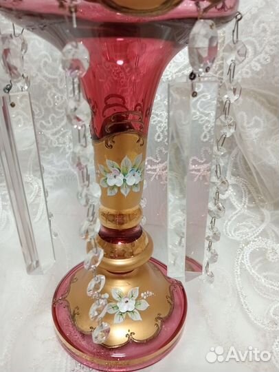 Статуэтка Богемия, ваза для сухих цветов