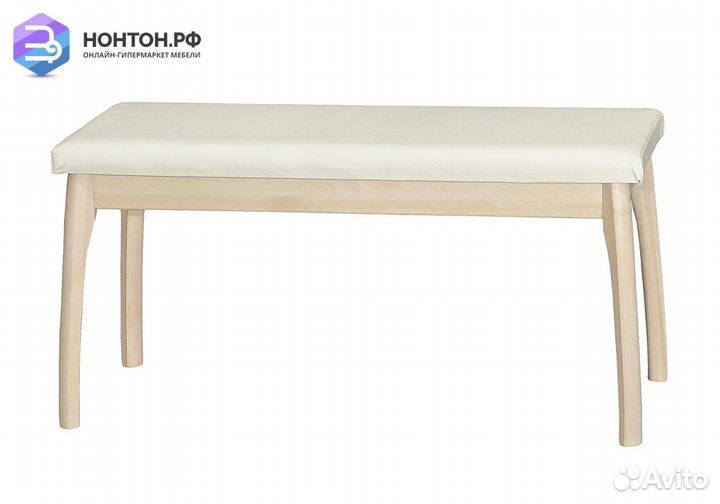 Банкетка мягкая бежевая