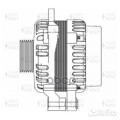 Генератор для а/м Chery Tiggo T11 (05) /Tiggo 5