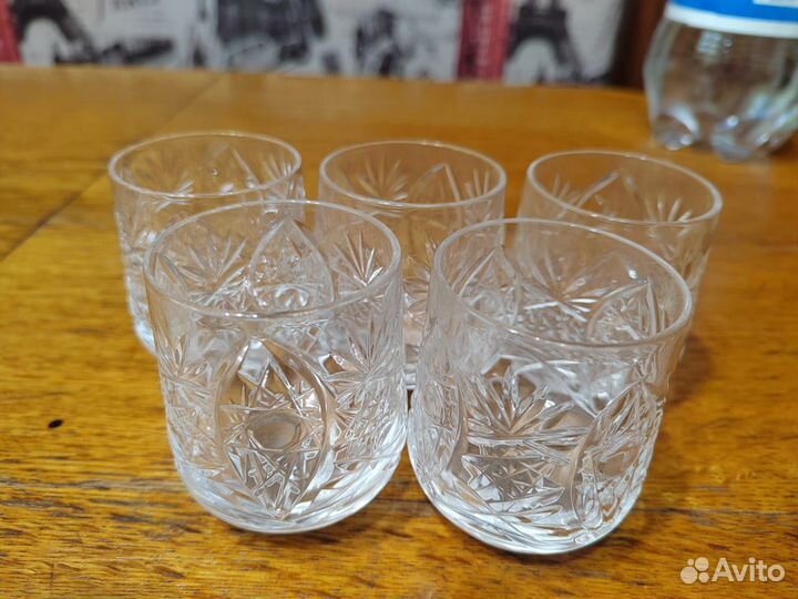 Хрустальный сервиз, чайный. Много разных наборов