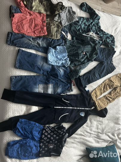 Детские вещи пакетом 98 104 на мальчика