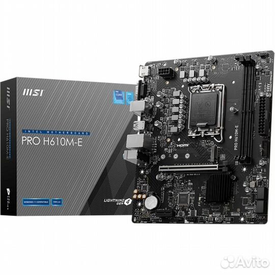 Материнская плата MSI PRO H610M-E 595803