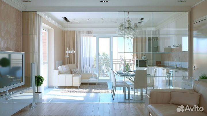 Стеклянные офисные перегородки