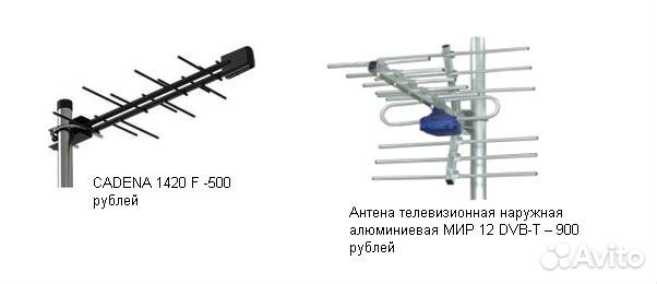 Антенны для телевизора комнатные наружные