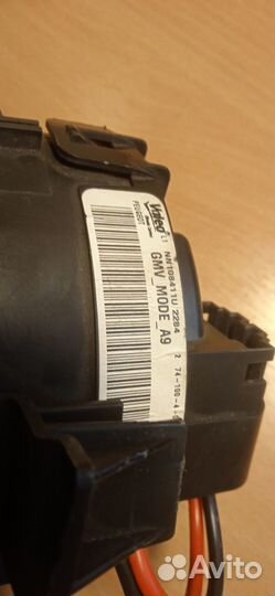 Вентилятор печки пежо 2008