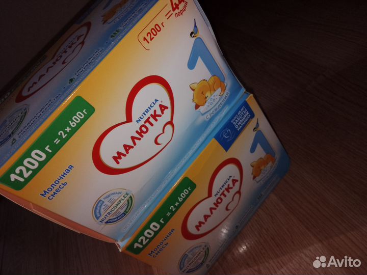 Детская молочная смесь малютка