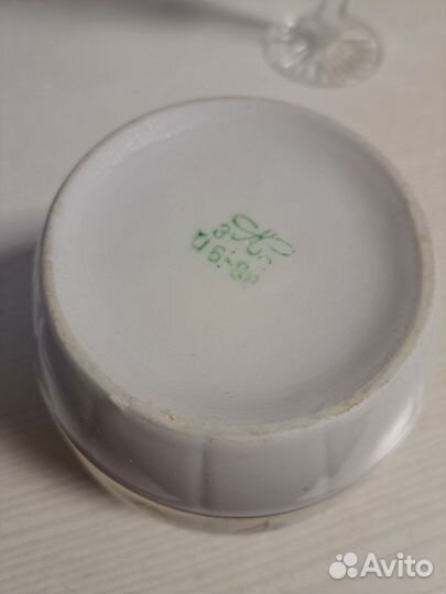 Вазочка сахарница фарфор