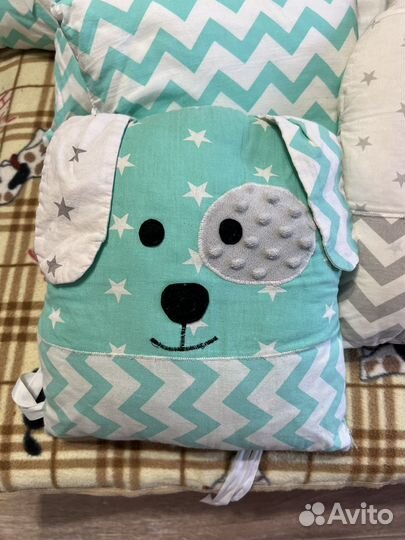 Детские бортики подушки