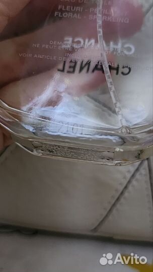 Chanel chance eau fraiche остаток