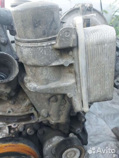 Корпус масляного фильтра на Mercedes m272 m273
