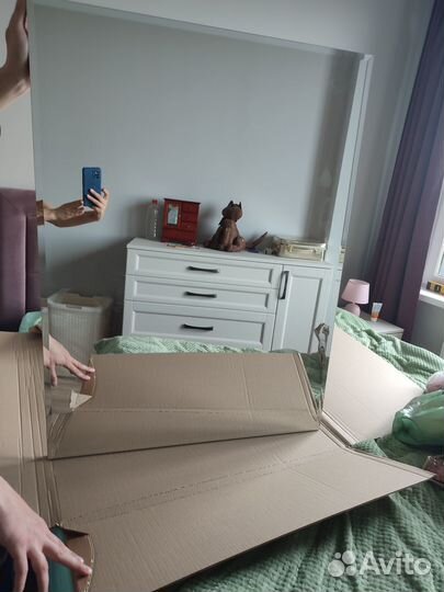 Зеркало настенное 100x75