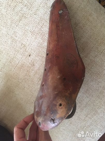 Седло кожаное