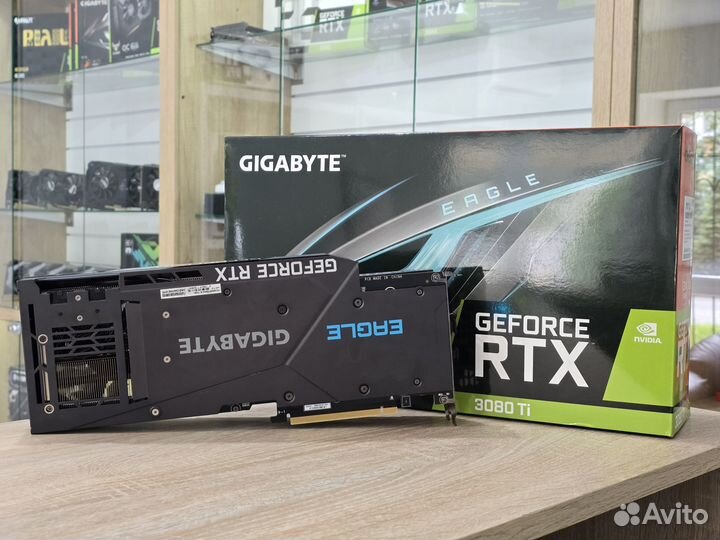 Видеокарта gigabyte RTX 3080 Ti eagle гарантия