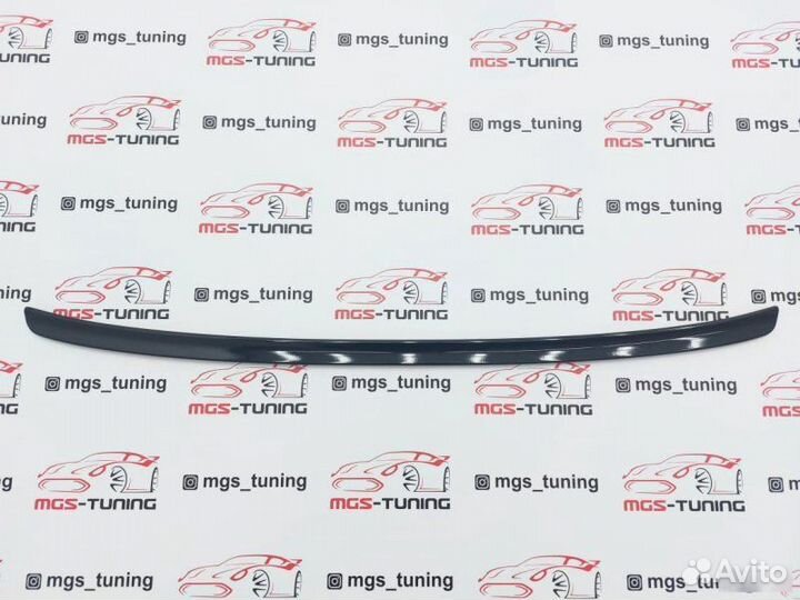 Спойлер BMW 3 Series E46 (Купе) M3 Style чёрный