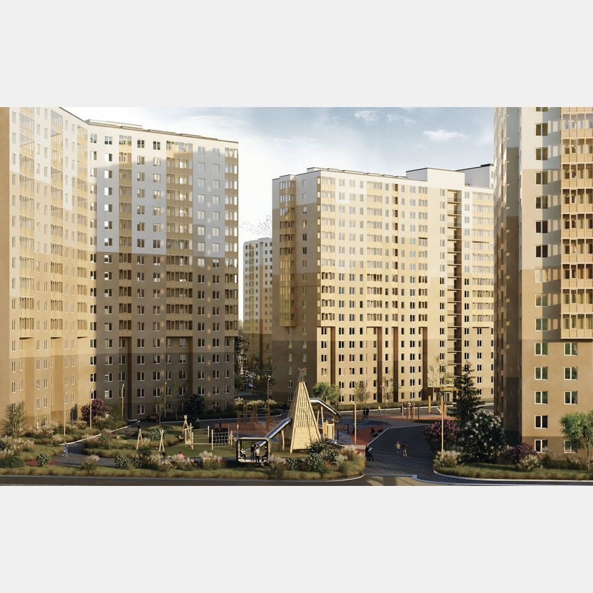 1-к. квартира, 31,8 м², 13/17 эт.