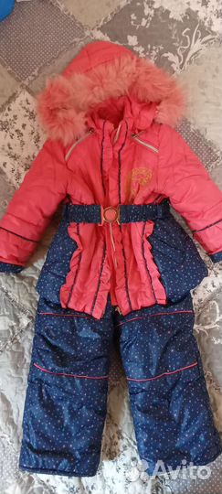 Зимний костюм для девочки