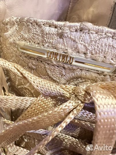 Кеды с вышивкой Loriblu 39 новые