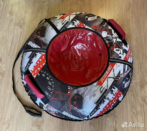 Тюбинг ватрушка зимняя