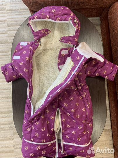 Зимний комбинезон для девочки