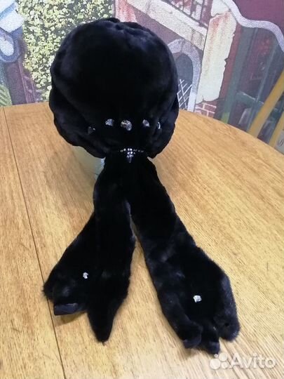 Бандана норковая шапка