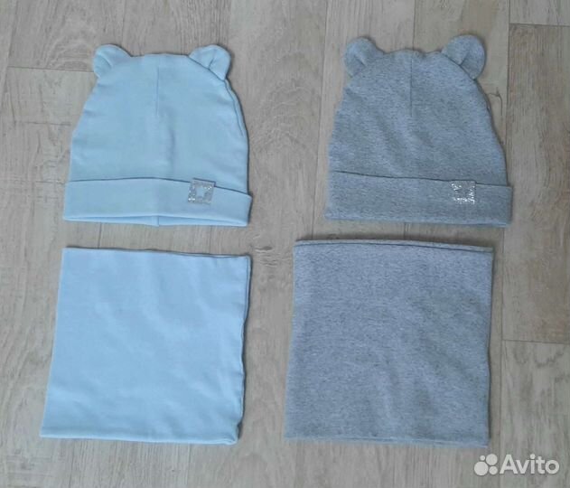 Шапка и снуд для мальчика 48