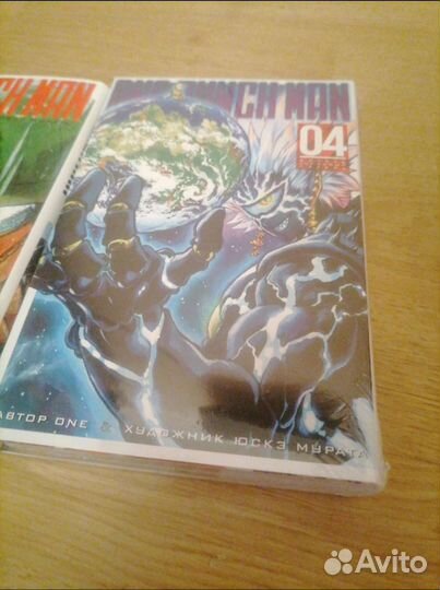 Манга OnePunchman (ванпанчмен) 1-4 том