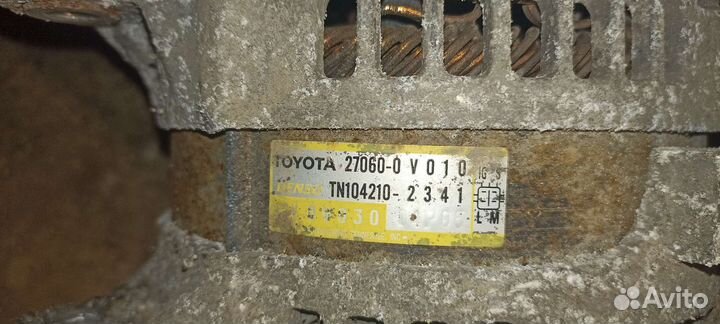 Генератор toyota camry v50 2.5