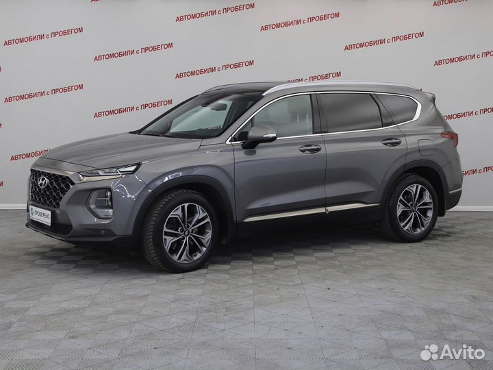 Hyundai Santa Fe 2.2 AT, 2019, 87 484 км