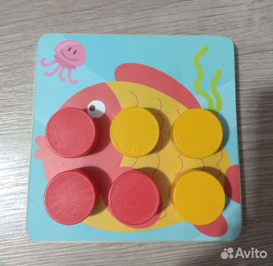 Деревянная мозайка