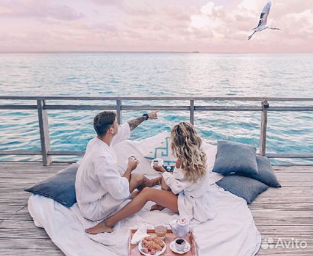 Картина по номерам 40х50см «Завтрак у моря»