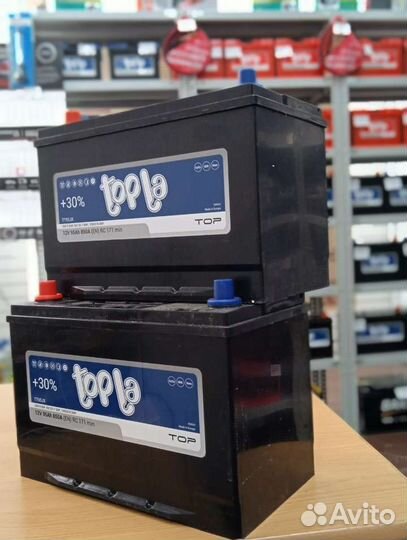 Аккумулятор Topla на Toyota land cruiser prado