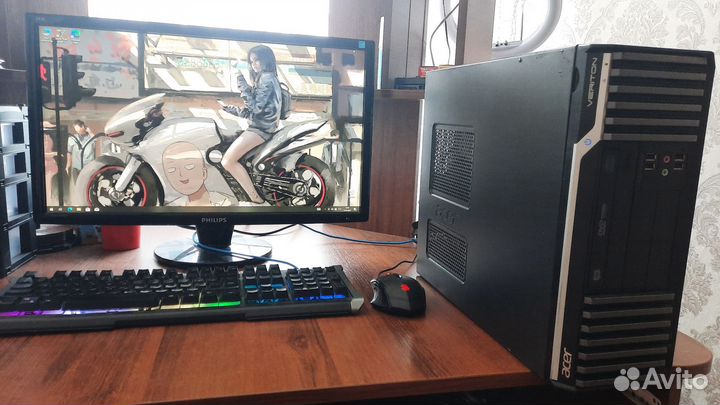 Игровой пк i5 2320/RX 550/8GB