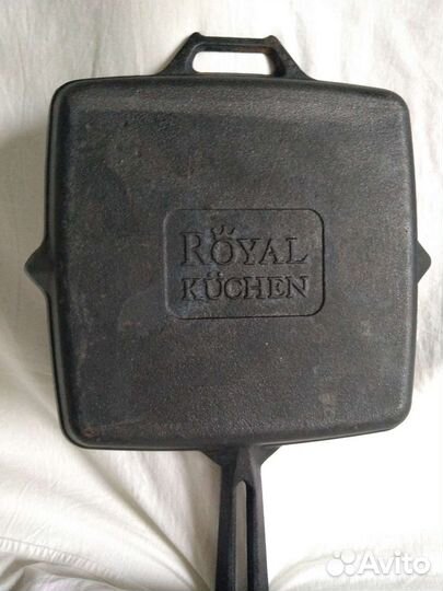 Чугунная сковорода гриль