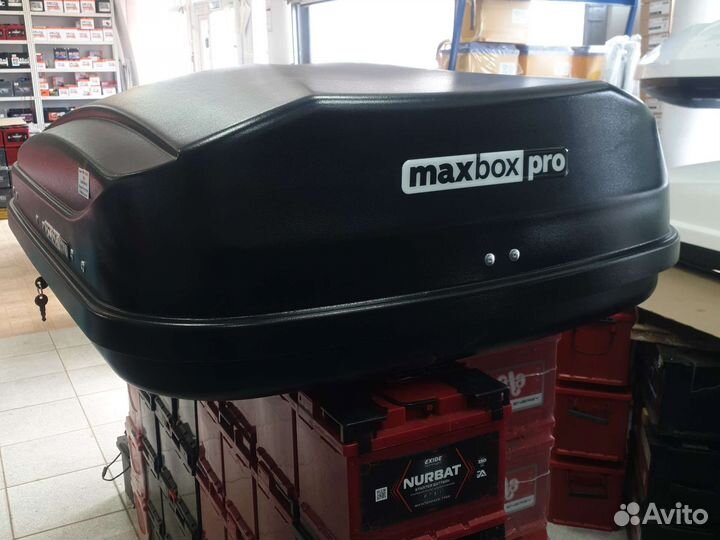 Автобокс на крышу 430 л широкий