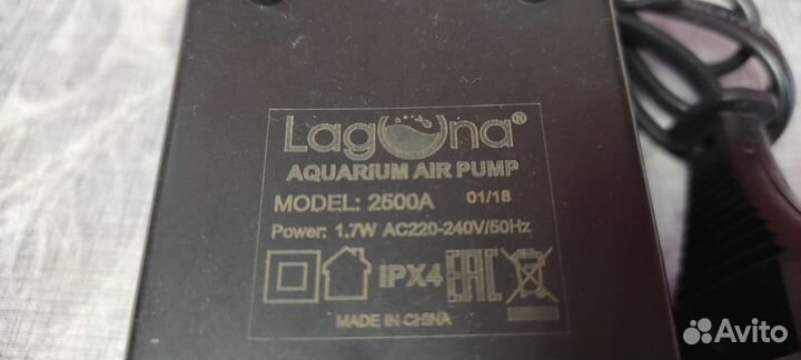 Компрессор для аквариума Laguna 2500A 60л/ч